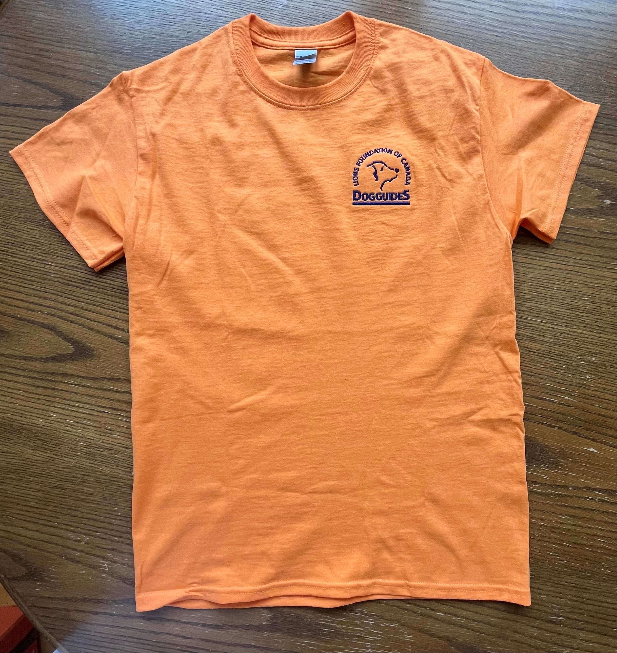 Tangerine t-shirt - Click Image to Close